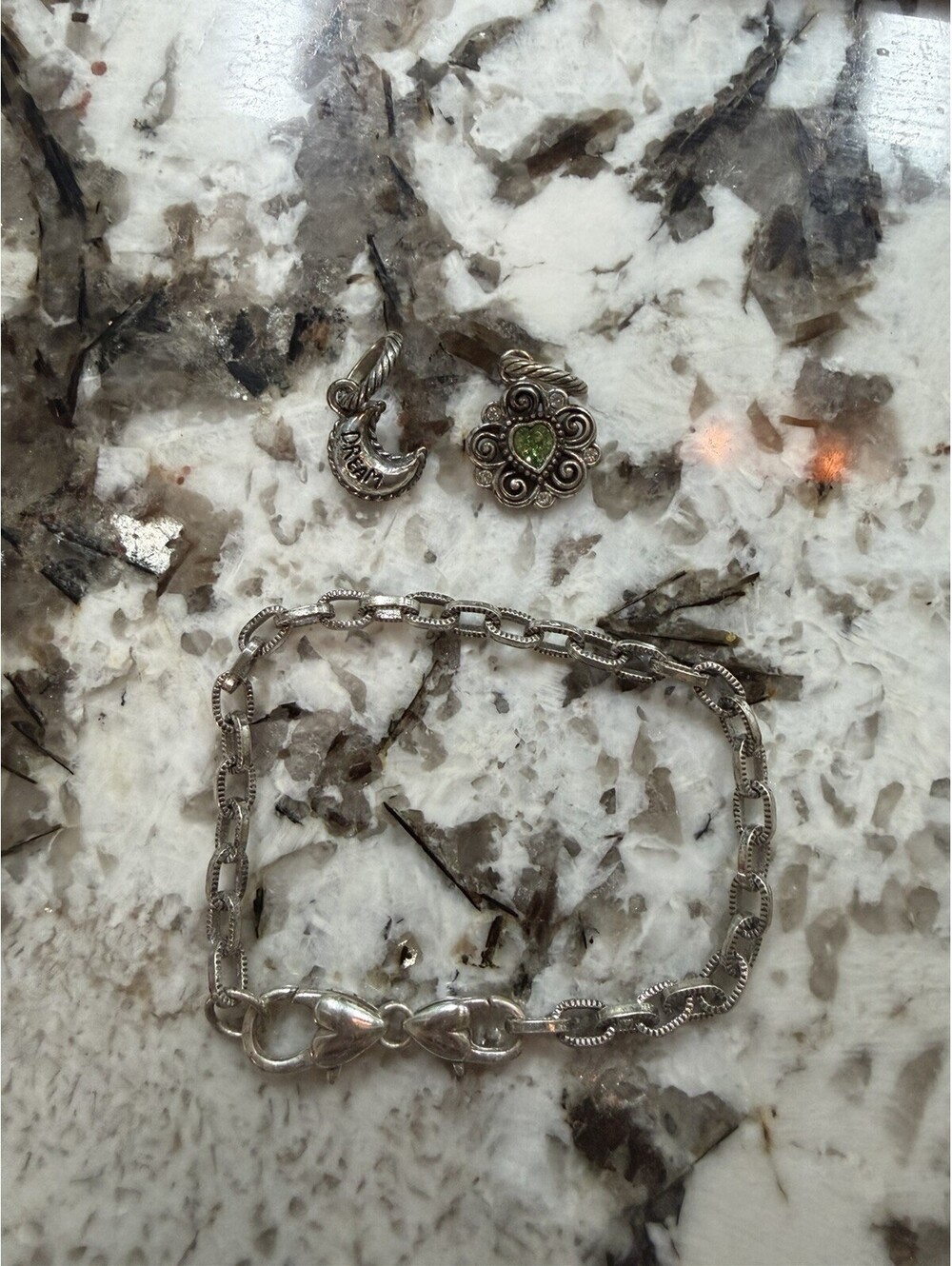 Brighton Charm Bracelet With 2 Charms